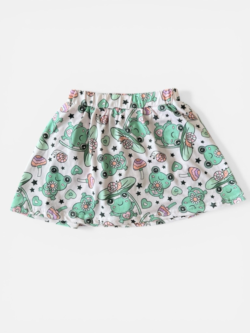 Pete + Lucy Lucy Groovy Frog Print Skort 4T